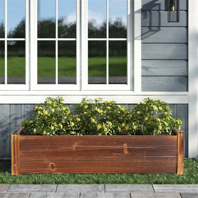Norene Wood Planter Box