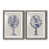 Cadre en papier gris