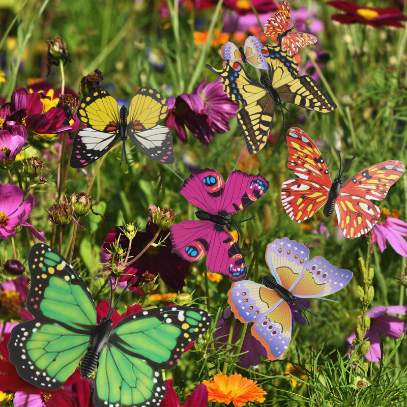 Ensemble de piquets de jardin 50 pièces Keerah