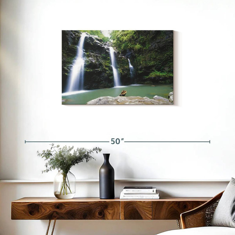 Waikani Falls, Maui, Hawaï, H 20 po x l 30 po