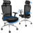 Ergonomic Office Chair with Slide Seat, Desk Chair with Mesh Seat, Angle and Height Adjustable Home Office Chair with Back and Lumbar Support, Swivel Computer Task Chair