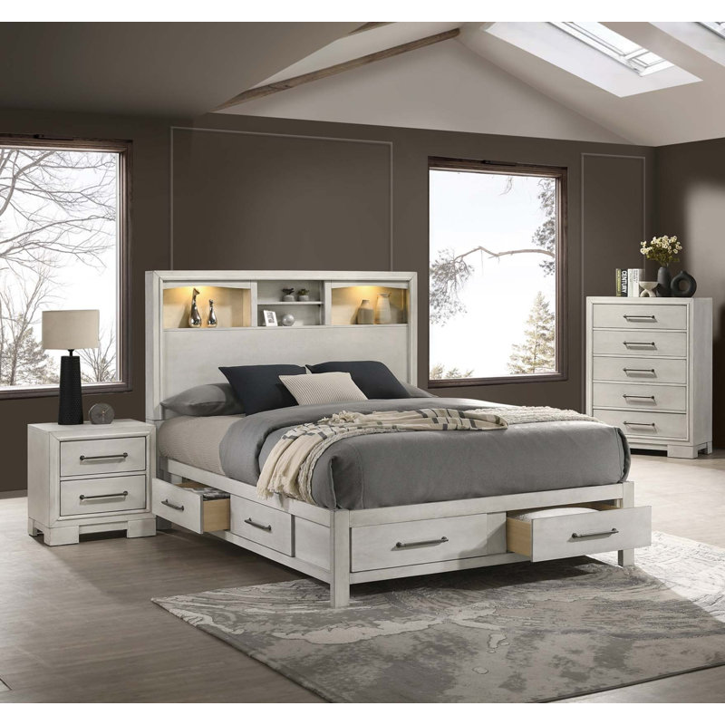 3-pcs Bedroom Set, King