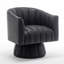 Fauteuil demi-tonneau pivotant de 27,9 po Aedan-1782786449-1753182482