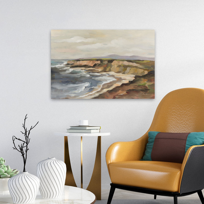 Contemporain et côtier de la côte rocheuse, H 24 po x l 16 po