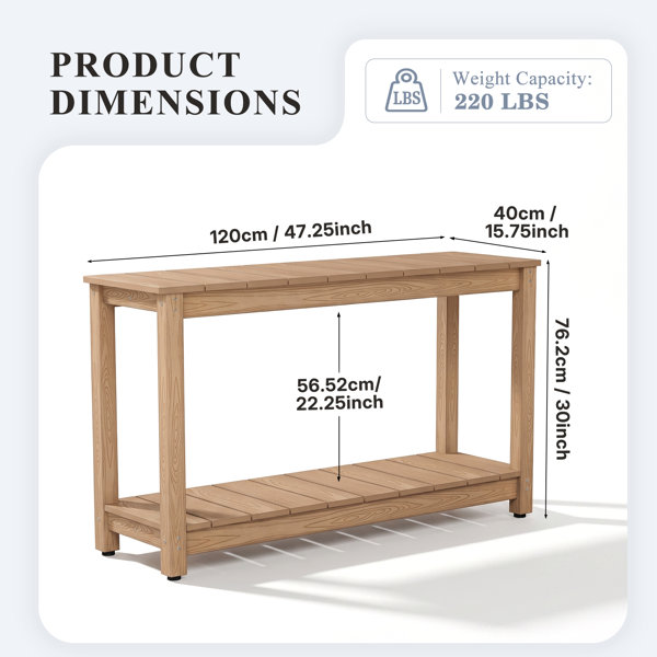 Dimensions du produit