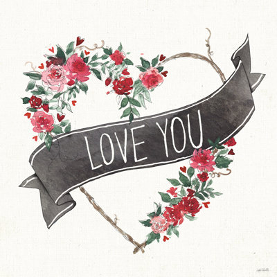 Love You I - bannière noire