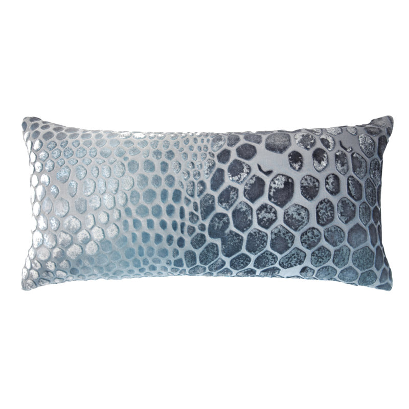  Rectangle Velvet Pillow Cover & Insert, Dusk