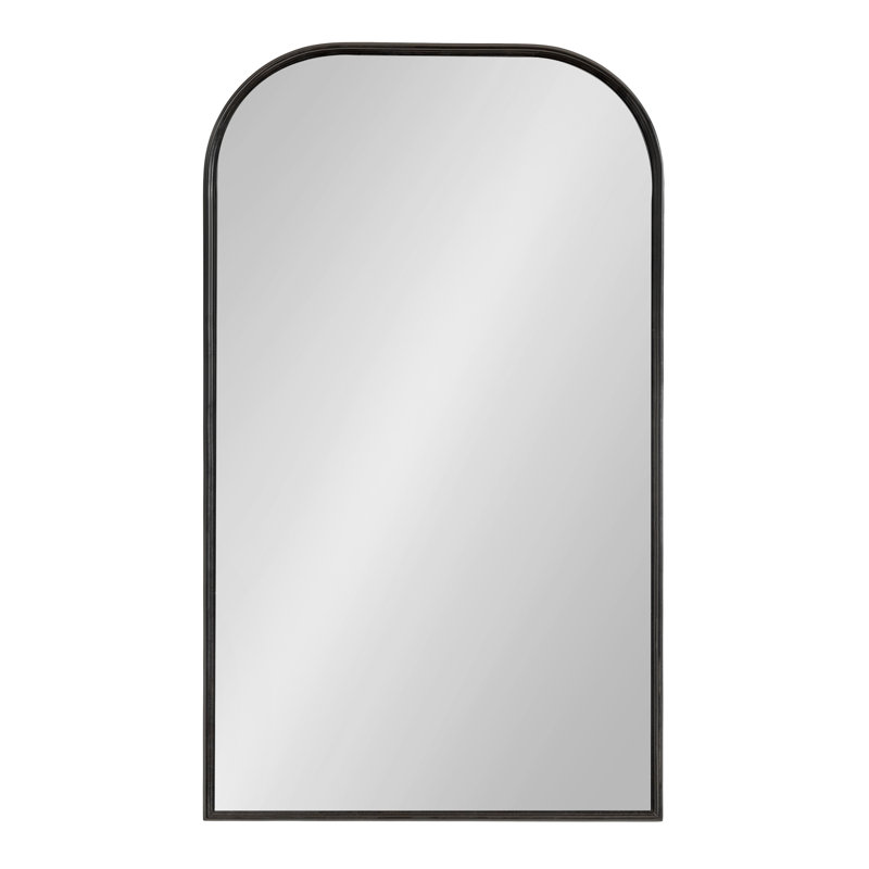 Miroir d'appoint Jodyne, Noir, 34 po x 20 po