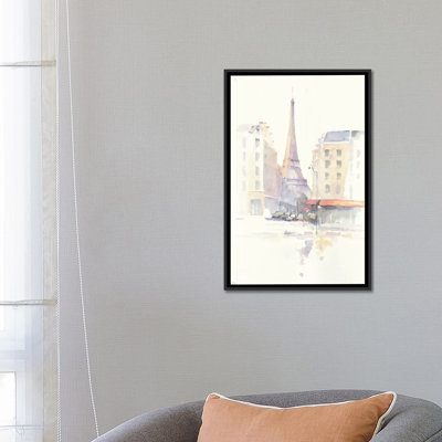 « paris matin », reproduction d’art sur toile tendue