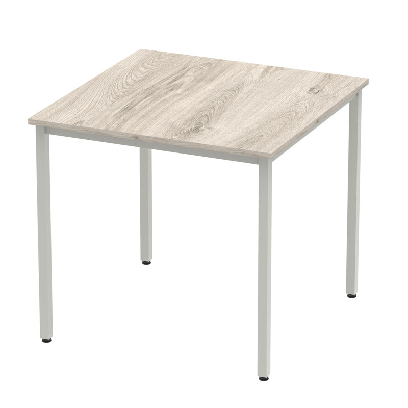Zetta Metal Base Box Frame Table