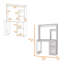 Armoire de rangement haute avec garde-manger-2110999429