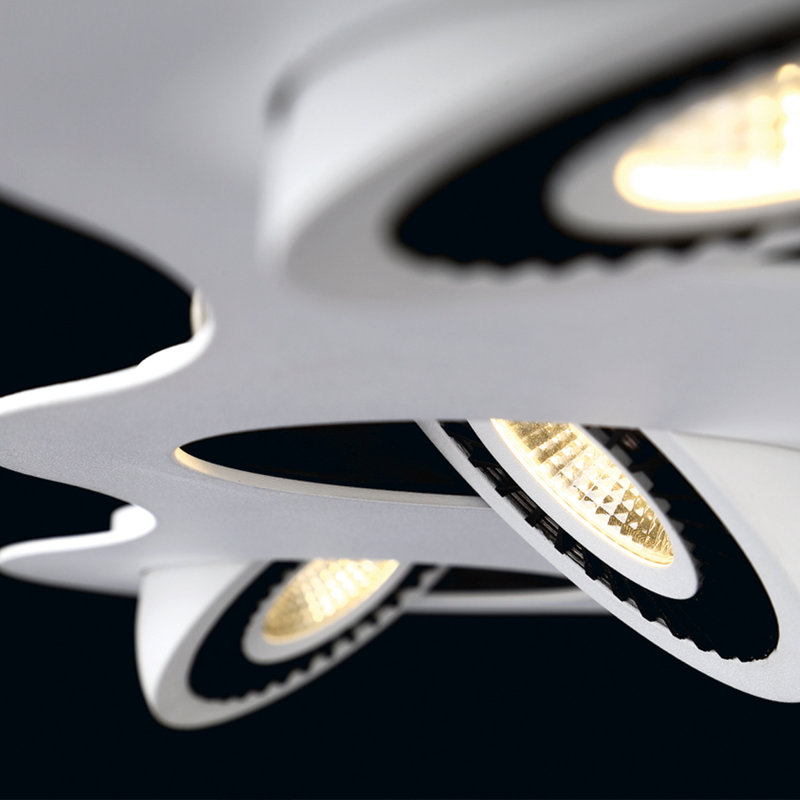 Vision 6 - Light Chrome LED Pendant