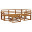 190cm Wide Patio Sectional Set