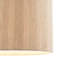 20cm H Fabric Drum Lamp Shade ( No Direct Attachment Method ) in Brown