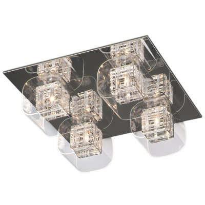 Kyree Glass Flush Mount