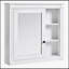 Armoire de salle de bain murale polyvalente avec rangement et miroir, améliorant l'organisation de la salle de bain