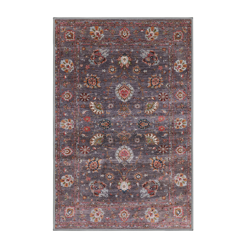 Oriental Indoor Rug, Rectangle 5' x 7'