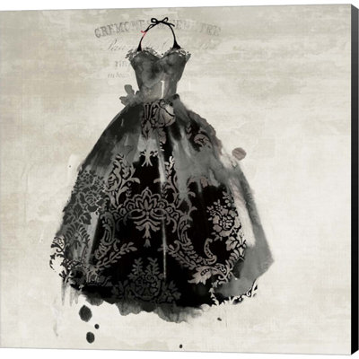 " Black Dress II " Graphic Art Print