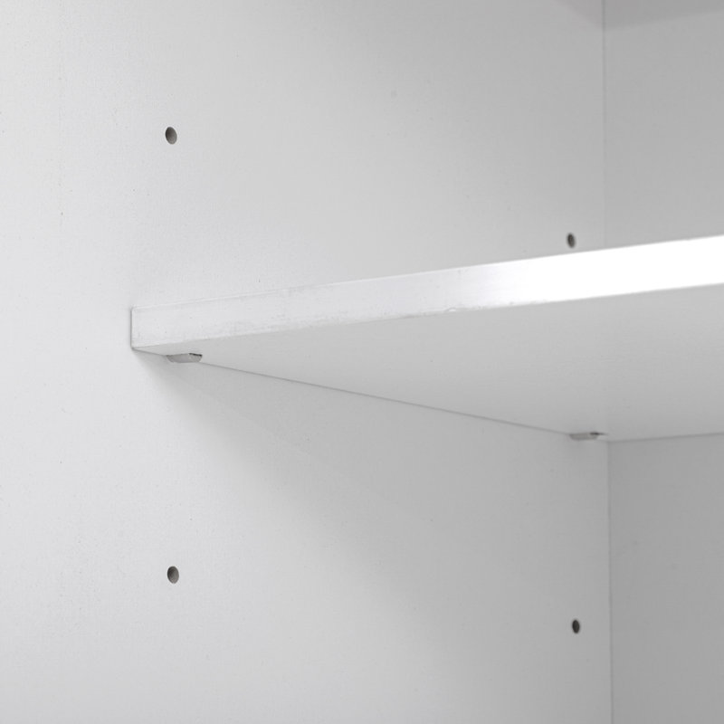 Armoire de salle de bain autoportante, Blanc