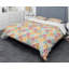 Diamond Retro X - Ensemble de housse de couette à motif abstrait rétro - Microfibre de polyester-40702863