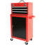 Coffre à outils à 3 tiroirs avec roulettes, coffre à outils avec grande armoire de rangement, armoire d'appoint