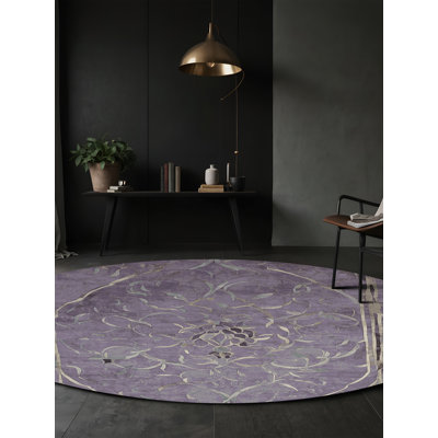 Tapis rose lavable à la machine
