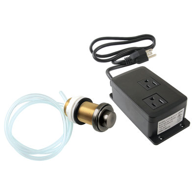 Kingston Brass Trimscape Dual Outlet Garbage Disposal Air Switch Kit
