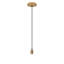 Ashel 2 - Light French Gold Single Pendant