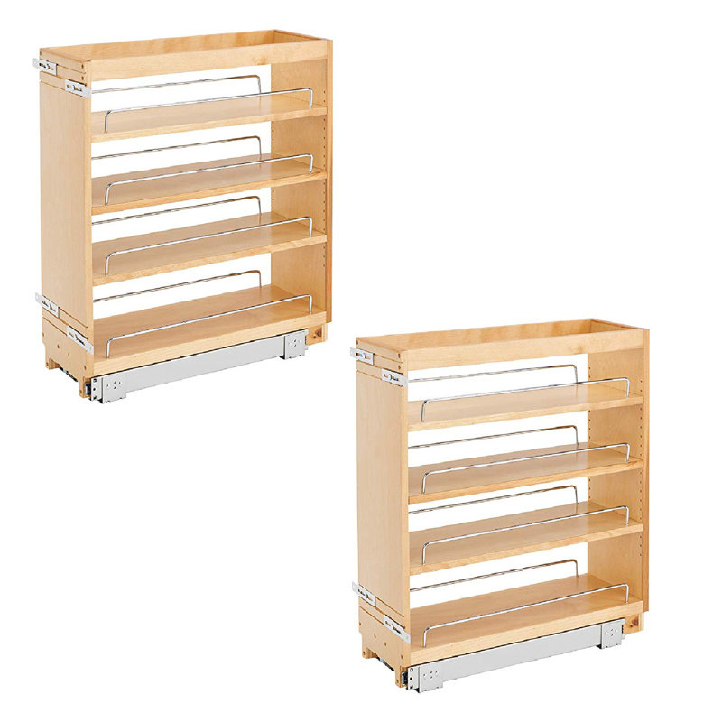 Maple Wood Pull out Drawer, 26" H x 23" W x 9" D