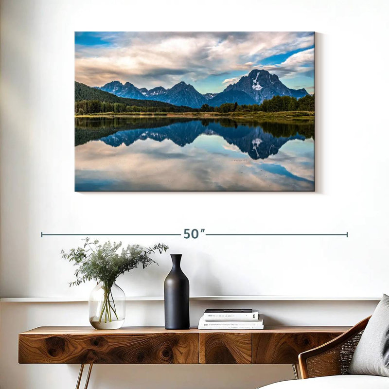 Alvord Jenny Lake Vista, 26" H x 39" W