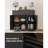 Coffee Bar Storage Cabinet with Drawers – Kitchen Buffet Sideboard Console