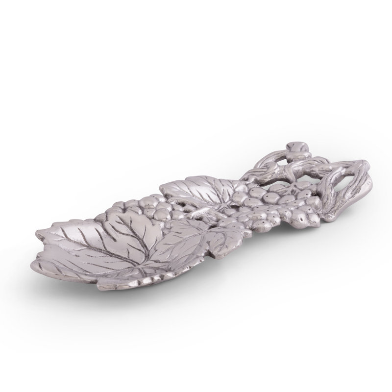 Grape Metal Rectangle Spoon Rest