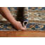 Tapis pêche unique en laine 6 pi 5 po x 9 pi 5 po x 11 pi 8 po