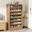 Range-chaussures 24 paires - brun-473890182