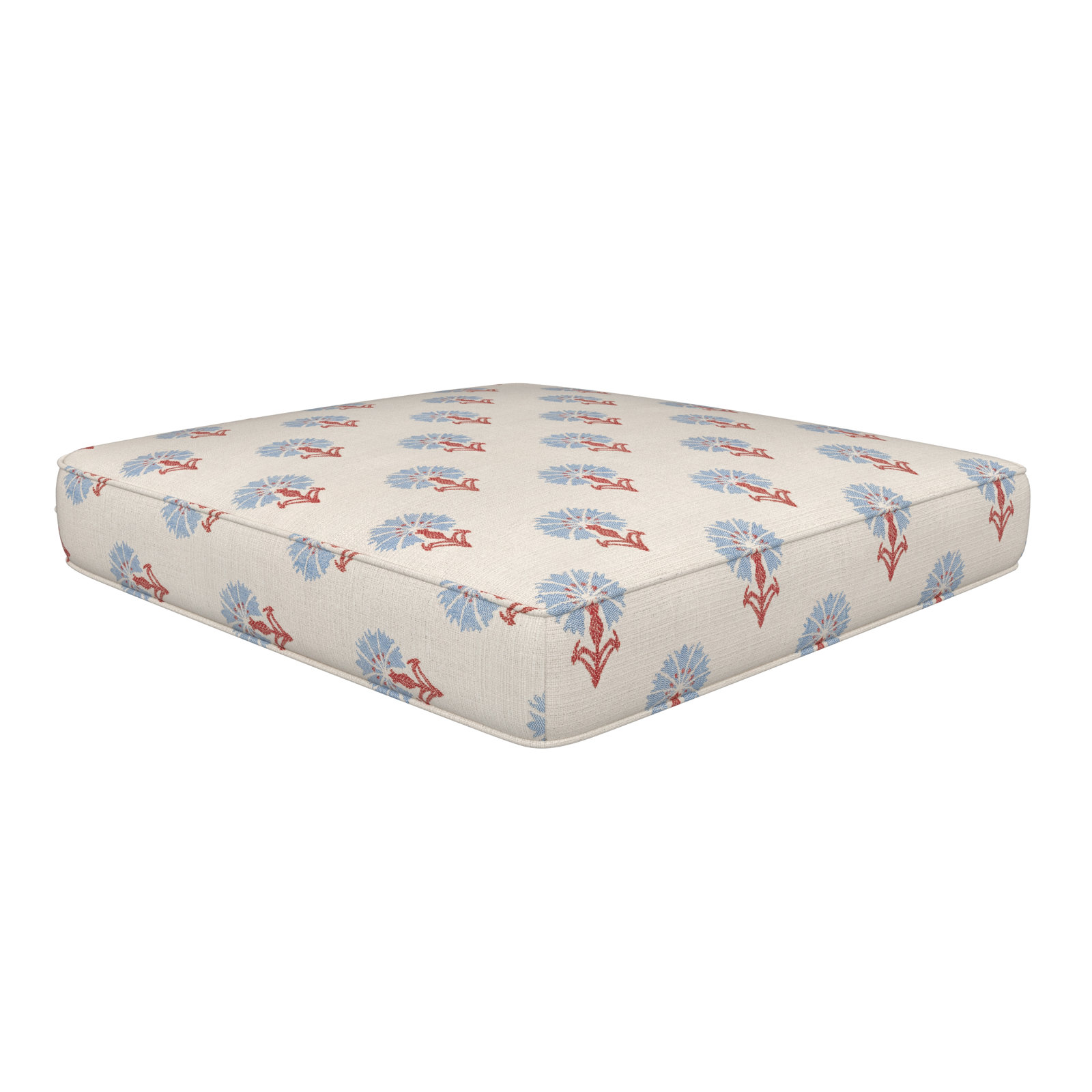 Amala 18" Sunbrella® Seat Cushion, Sunbrella® Mira Bluebell