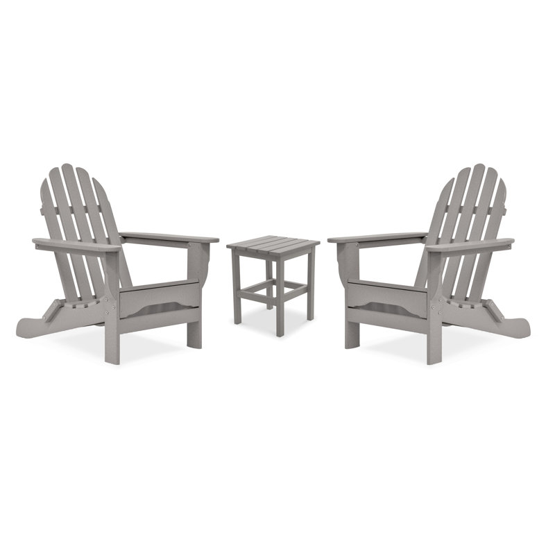 Hartington 2 - Person Patio Conversation Set, Light Gray
