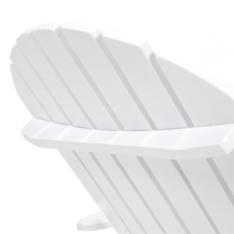 Chaise Adirondack Malibu, Blanc