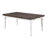 Veazey 8-Person Solid and Manufactured Wood Extendable Dining Set 