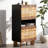 Modern Walnut Solid Wood Accent Cabinet
