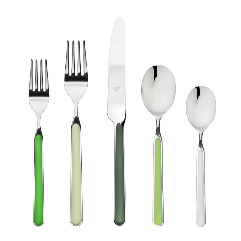 Fantasia Flatware Set - 5 Pieces - Forest, Forest
