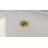 DreamLine SlimLine 36 inch D x 36 inch W x 2 3/4 inch H Single Threshold White Alcove Shower Base with 2 inch Brushed Brass Center Round Drain-118321660