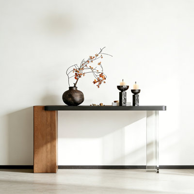 Retro Minimalist Console Table