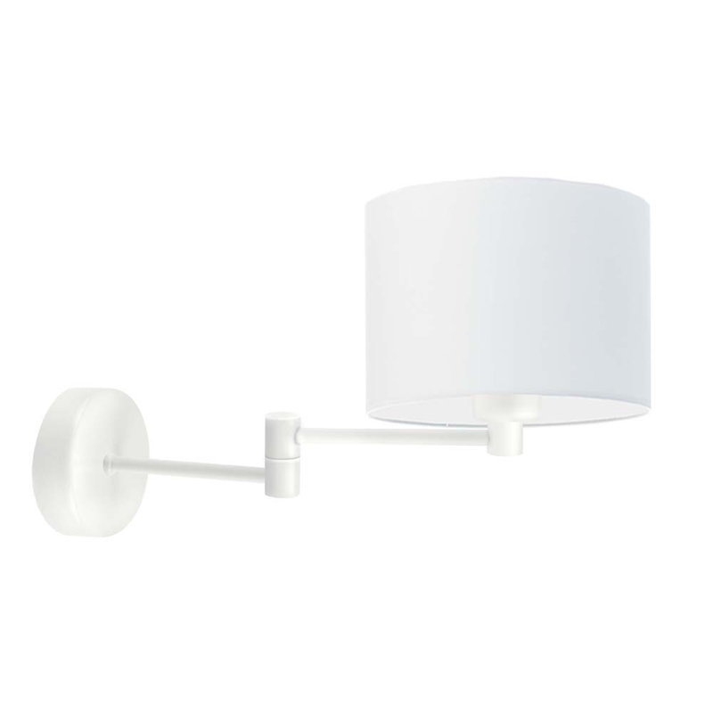 Ayaru Armed Sconce, White, White