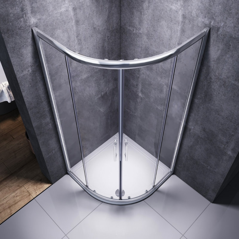 Mangan Quadrant Shower Enclosure, 185cm H x 80cm W x 80cm D