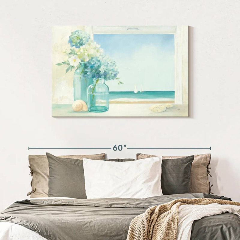 Seaside Hydrangea, 30" H x 45" W