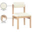 Chaise rembourrée en cuir Frakes Vegan-312856509-312856505