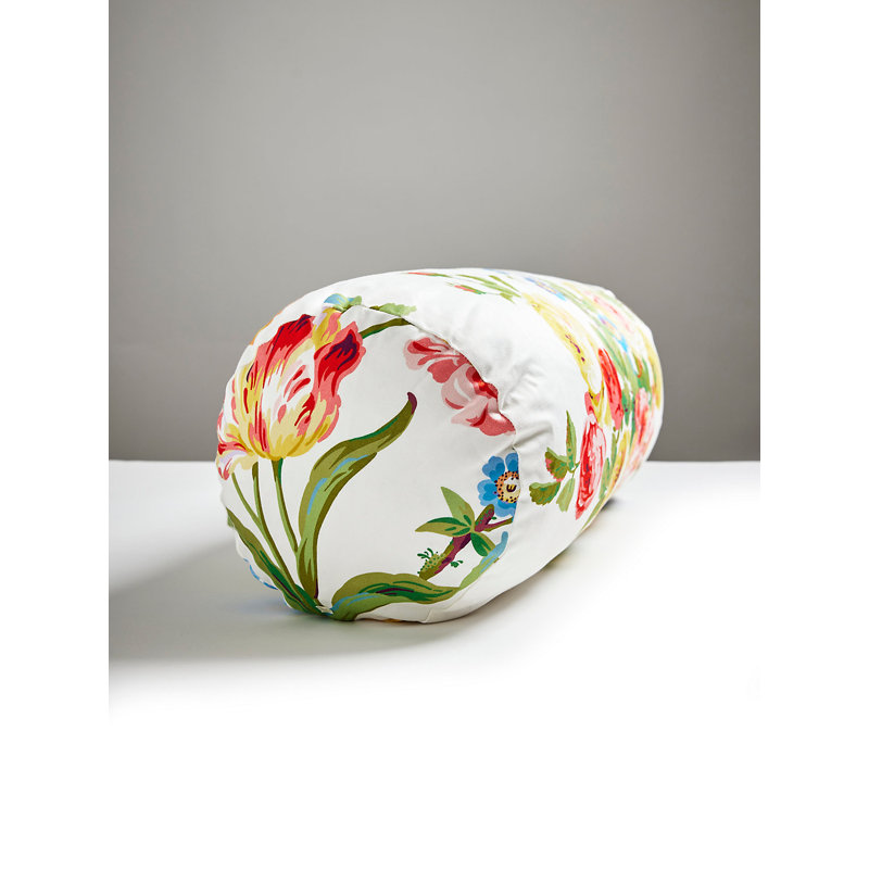 Bolster Pillow Cover & Insert, Summer Multi