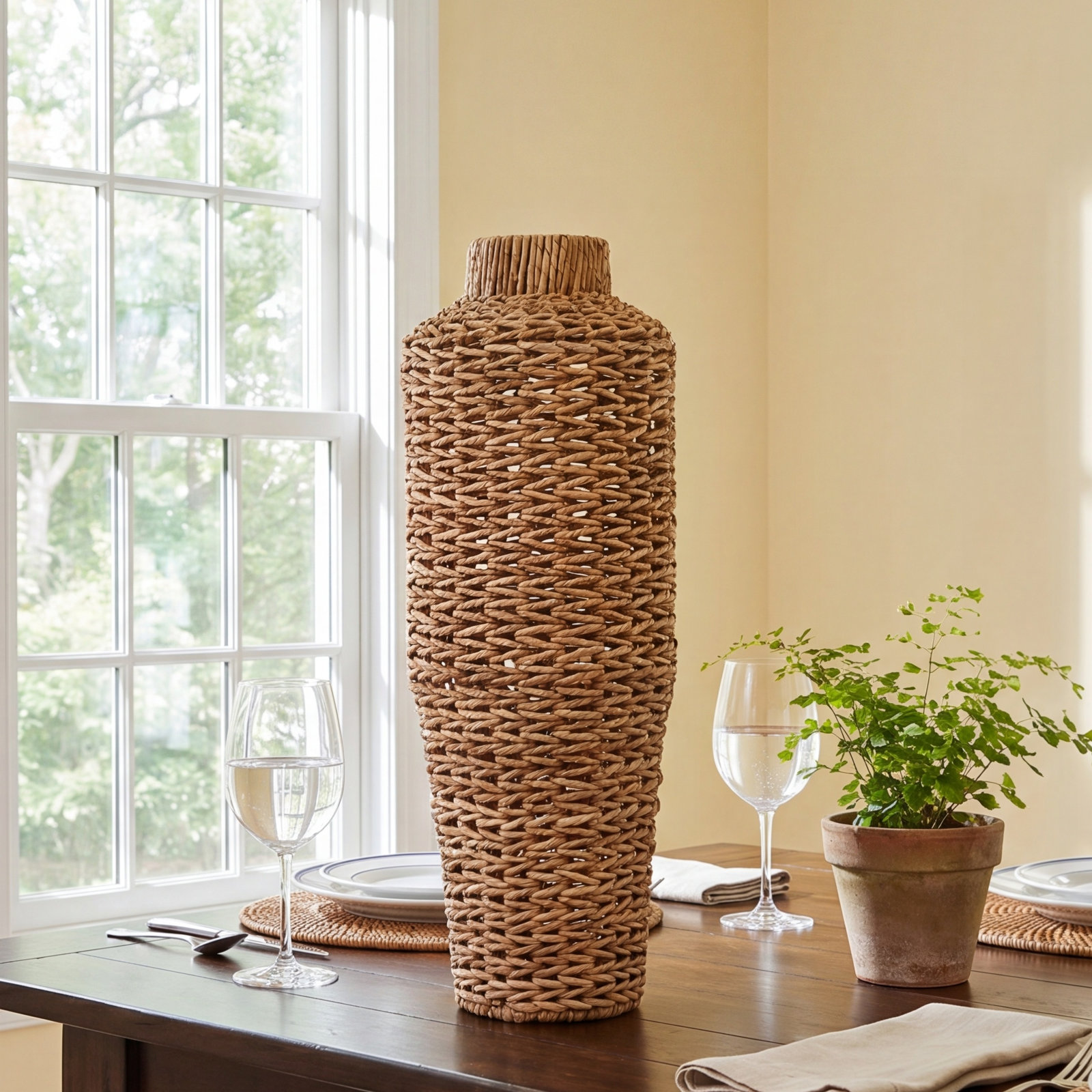 Cenedra Table Vase, 30" H x 9" W x 9" D