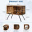 Metal 96cm H Media Shelves