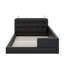 Queen Upholstered Platform Bed With 2 Reading Lights-47040303